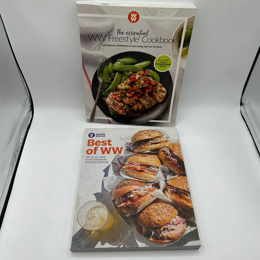 Weight Watchers Cookbook Lot 2 Essential WW Freestyle Best of WW Healthy Recipes
